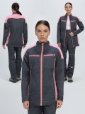 Куртка женская ProfLineSpecialist (тк.Смесовая,240), серый/розовый