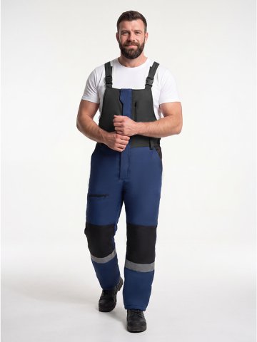Полукомбинезон зимний ProfLineSpecialist (тк.Мембрана,180), т.синий/черный