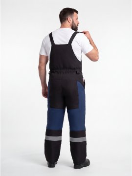 Полукомбинезон зимний ProfLineSpecialist (тк.Мембрана,180), т.синий/черный